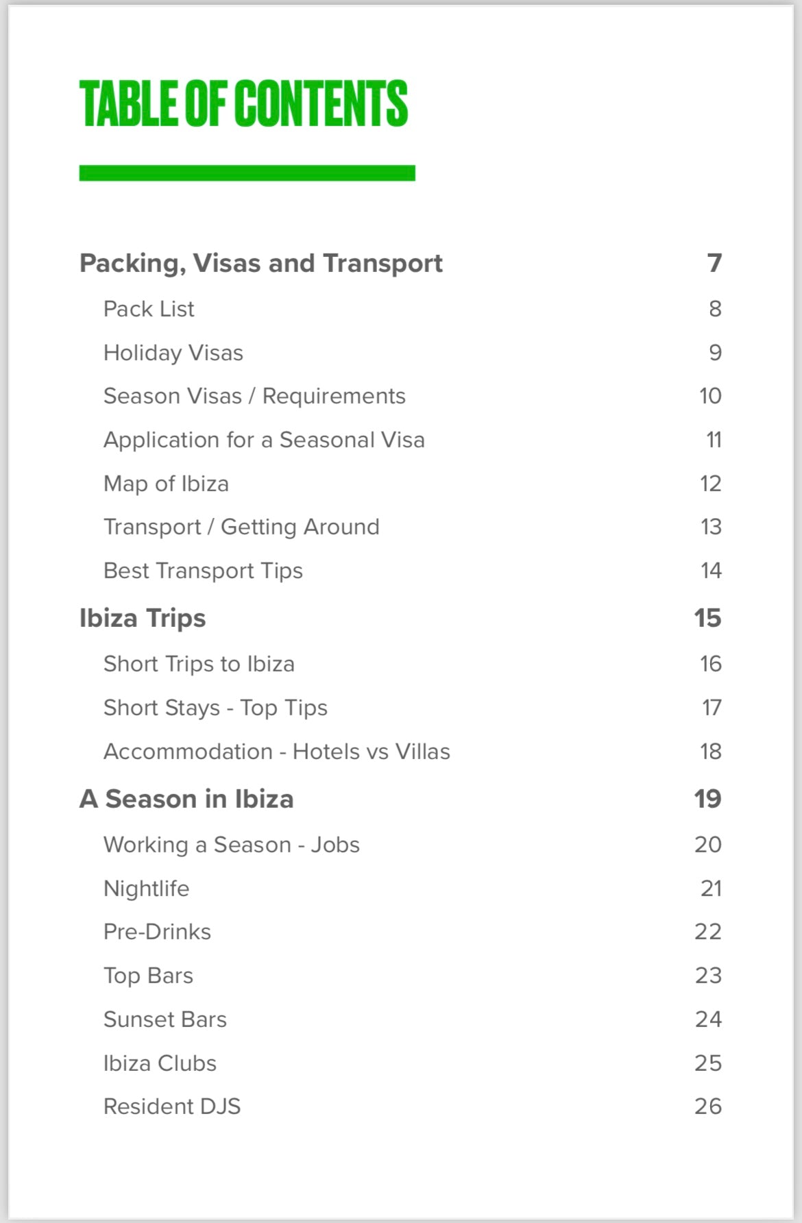 Ultimate Guide - Ibiza Edition