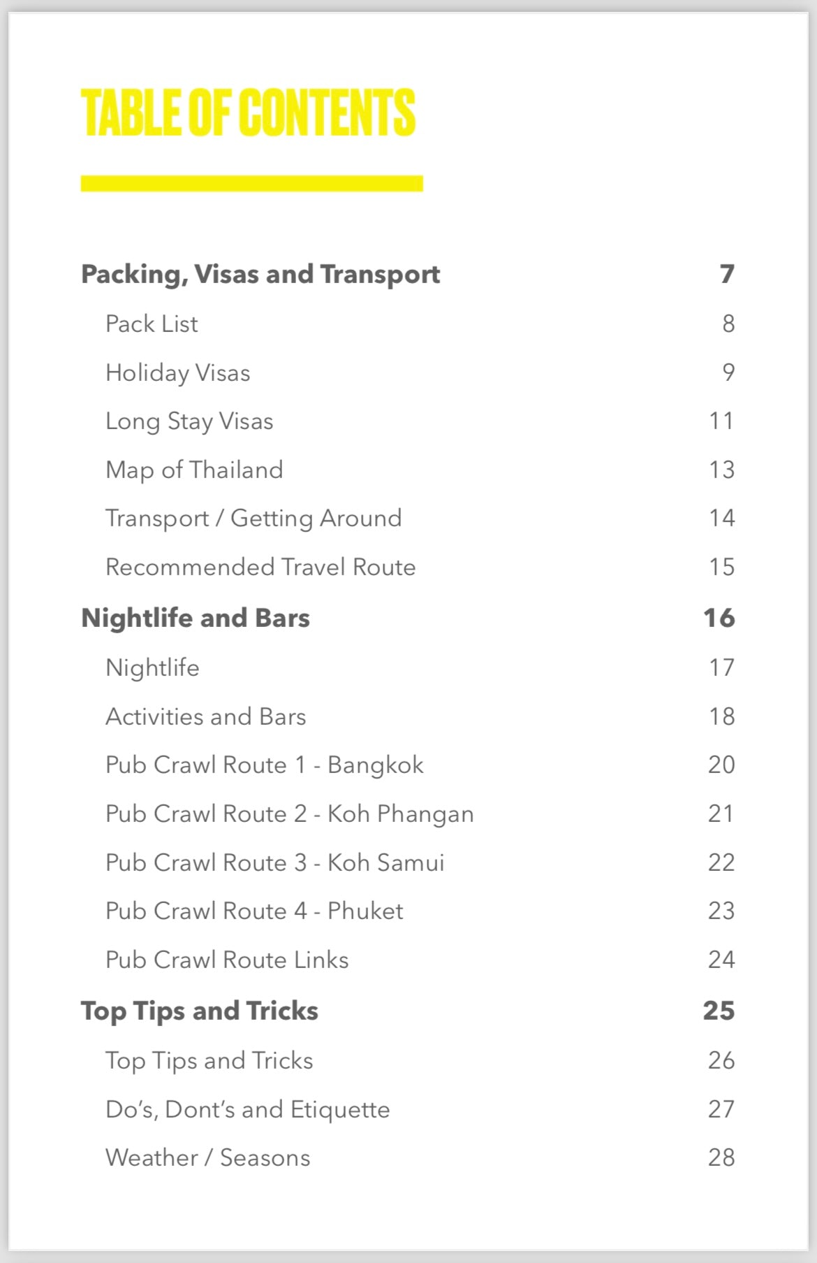 Ultimate Guide - Thailand Edition