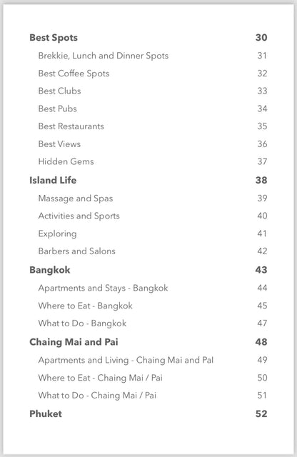 Ultimate Guide - Thailand Edition