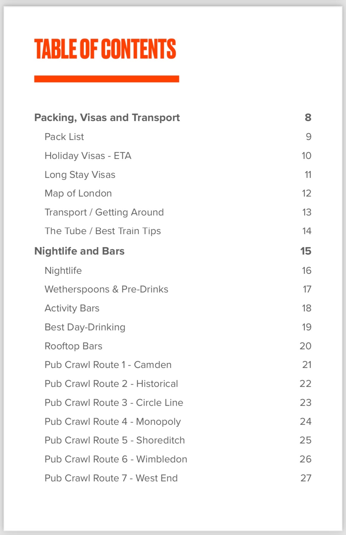 Ultimate Guide - London Edition